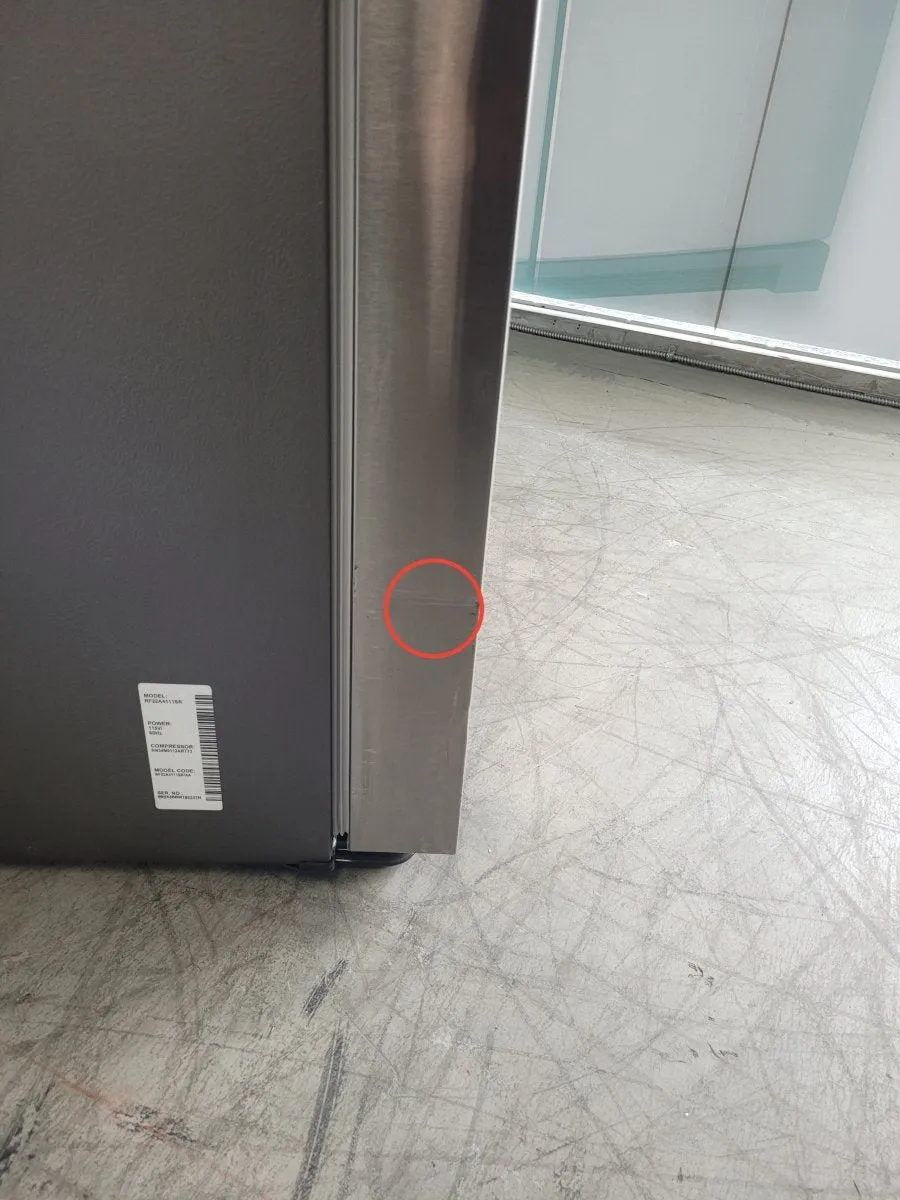 RF22A4111SR - REFRIGERATORS - Samsung - French 3-Door - Stainless Steel - Open Box