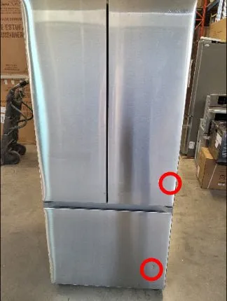 RF22A4111SR - REFRIGERATORS - Samsung - French 3-Door - Stainless Steel - Open Box