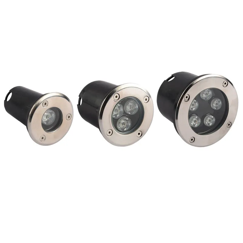 RGB LED Underground Lawn Light, Waterproof