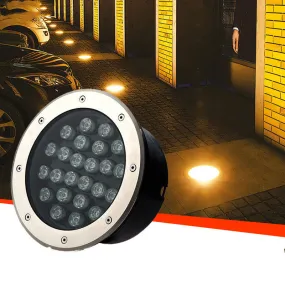 RGB LED Underground Lawn Light, Waterproof