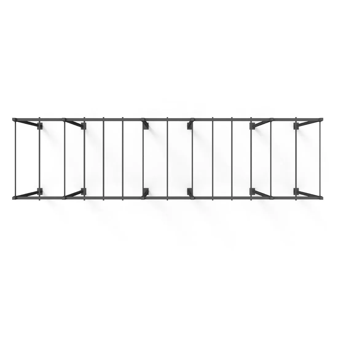 Rig - 6 Squat Cells with Monkey - X-Frame