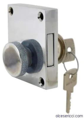 RIM LOCK WITH KNOB 2 STAGE