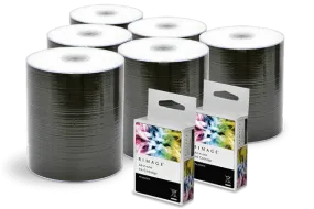 Rimage Allegro CD Media Kit - 600 CD-R (white), 2 All-in-One Ink Cartridges