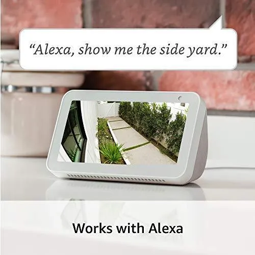 Ring Floodlight Camera Motion-Activated HD Security Cam Two-Way Talk and Siren Alarm, Black, Works with Alexa