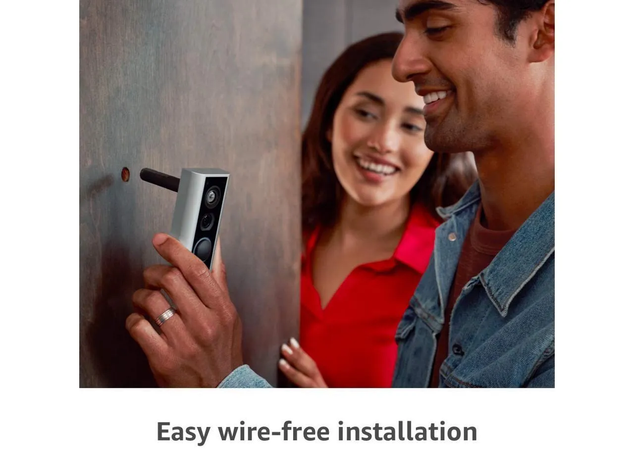 Ring Peephole Cam Video Doorbell Smart, Compact HD Video Wifi Doorbell