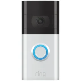 Ring - Video Doorbell 3 - Satin Nickel