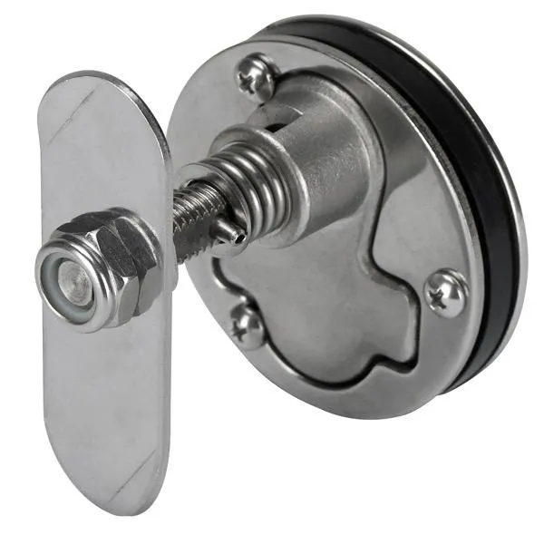 Round Latch - Heavy Duty Compression Stainless Steel