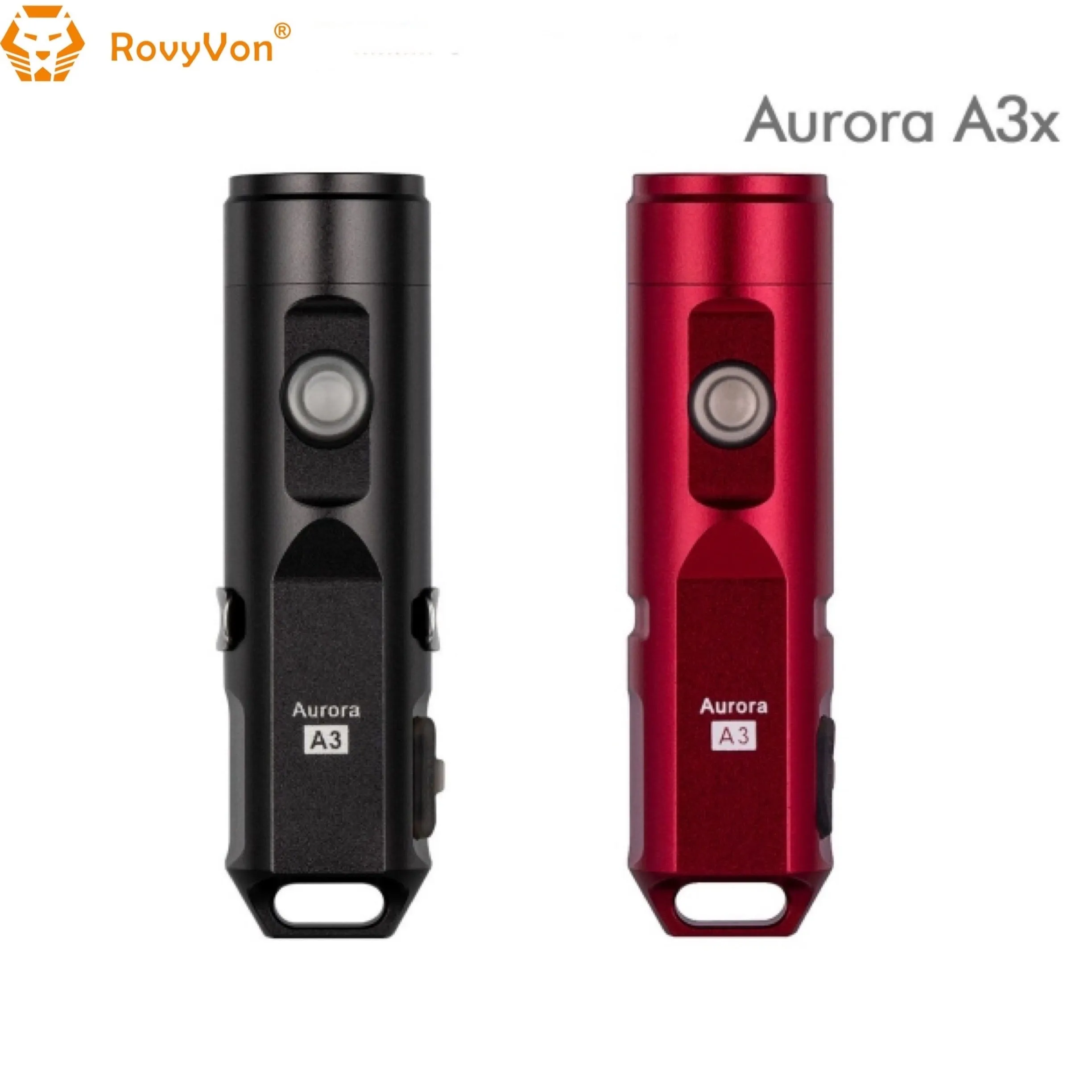 RovyVon Aurora A3x Aluminum EDC Keychain Flashlight