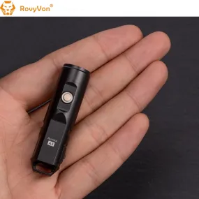 RovyVon Aurora A3x Aluminum EDC Keychain Flashlight