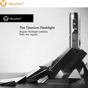 RovyVon Aurora A4x Titanium EDC Keychain Flashlight