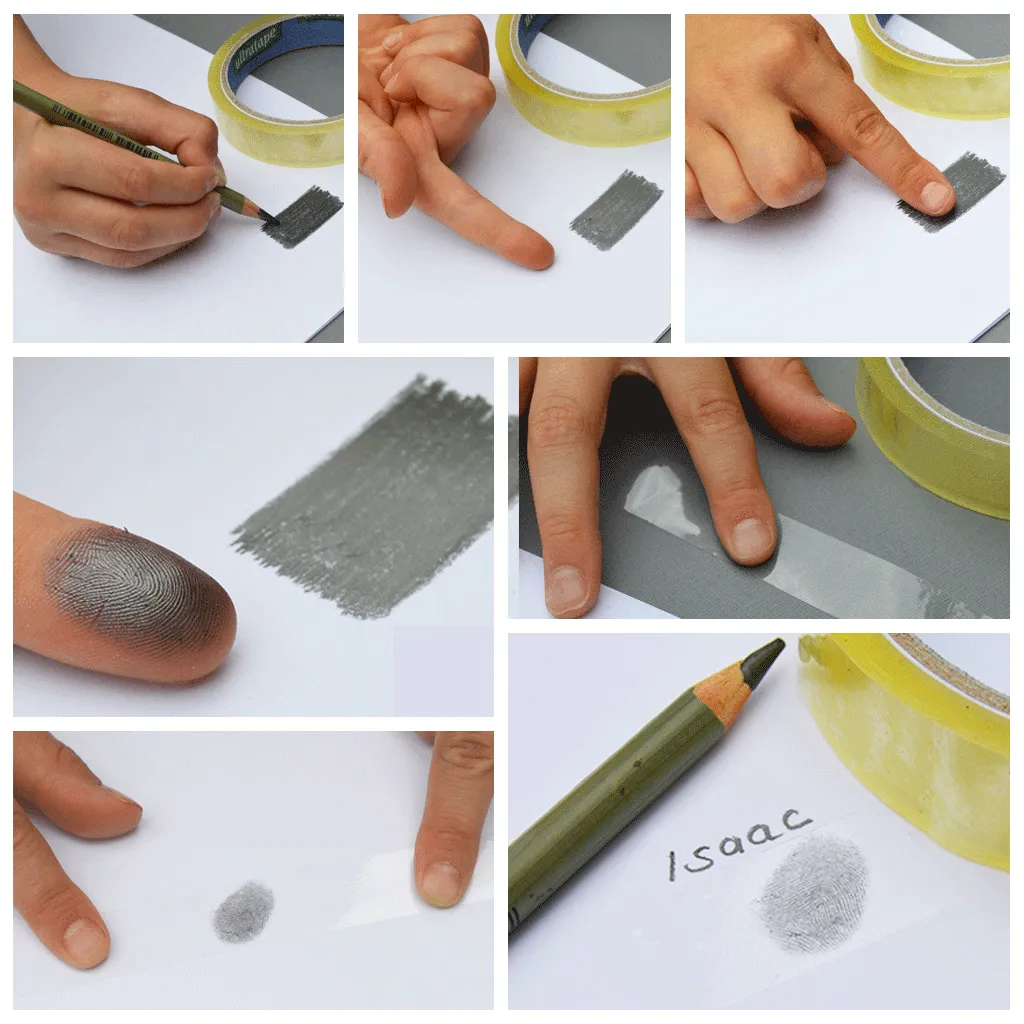 Silver Chunky Fingerprint and Handwriting Ring