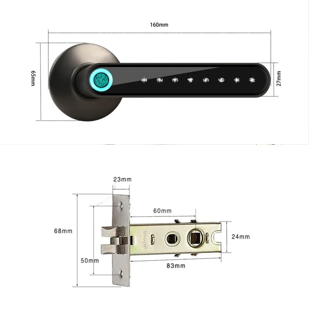 Smart Bluetooth Fingerprint Door Lock