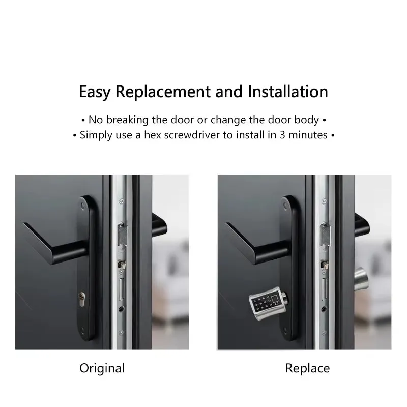Smart Lock Fingerprint Cylinder Lock