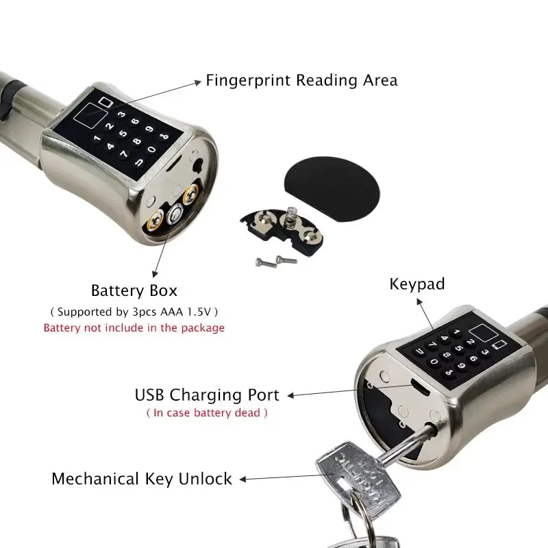 Smart Lock Fingerprint Cylinder Lock