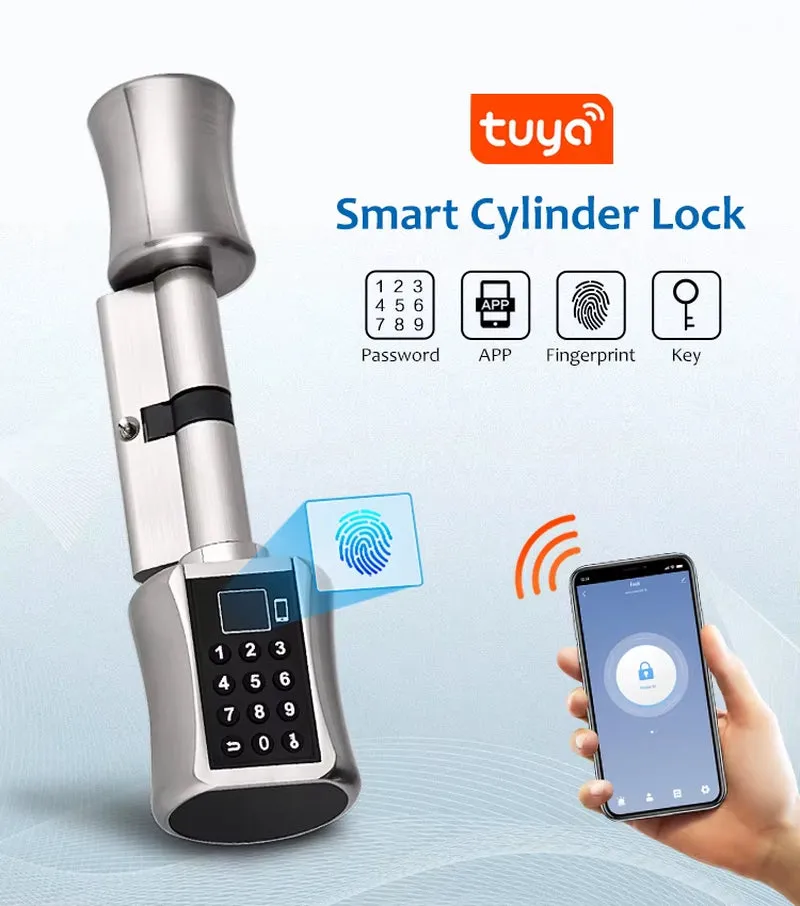 Smart Lock Fingerprint Cylinder Lock