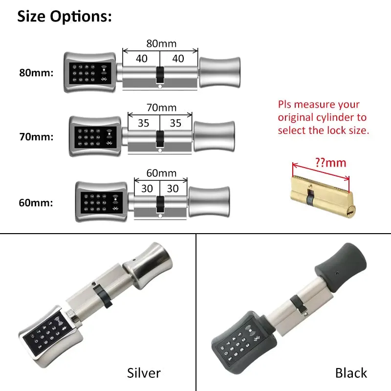 Smart Lock Fingerprint Cylinder Lock
