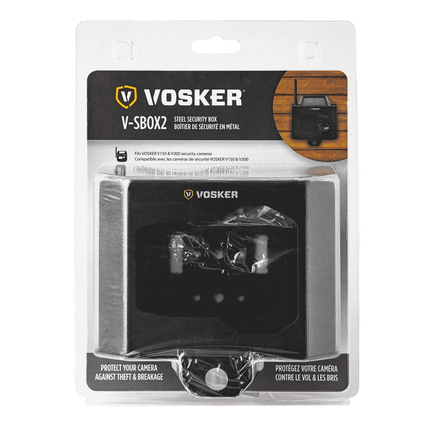Steel Security Box for VOSKER® V150-V300 | V-SBOX2