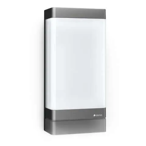 Steinel L 271 Digi SC Anthracite Outdoor Wall Light  Smart Bluetooth Controlled LED Light Operated via App - With Sensor & With Bluetooth