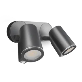 Steinel Spot Duo SC Sensor Spotlight, 15W LED, Anthracite Finish, Outdoor Light - With Sensor & Bluetooth