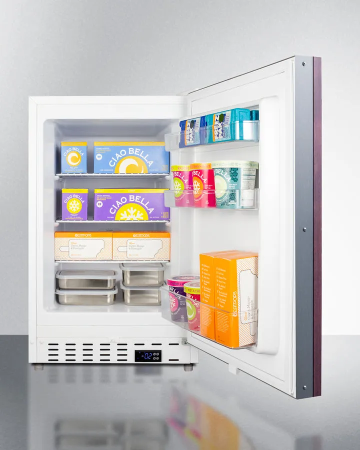 Summit 20" Wide Built-In All-Freezer ADA Compliant - ALFZ36IF