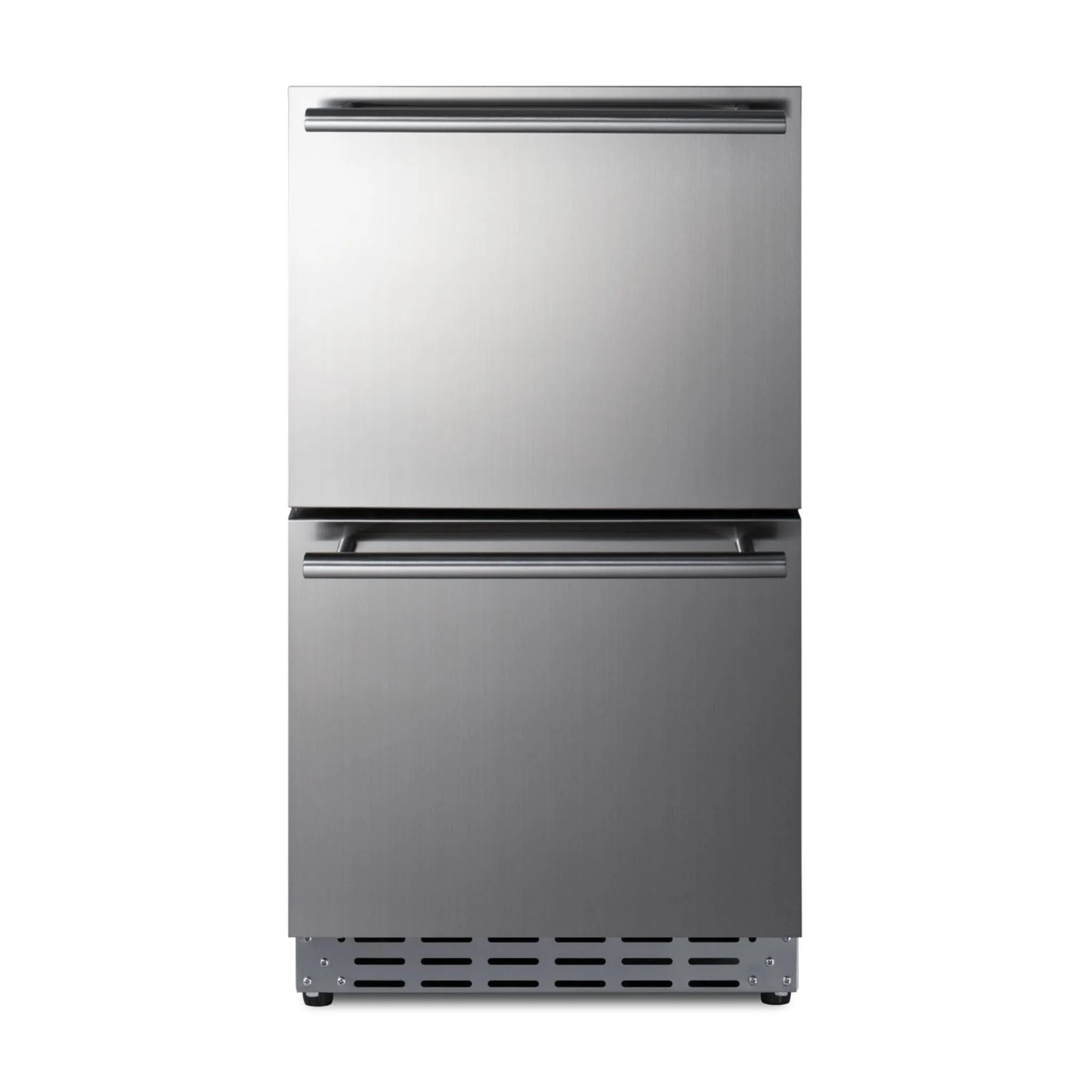 Summit ADRD18OS 18" Wide Outdoor 2-Drawer All-Refrigerator, ADA Compliant