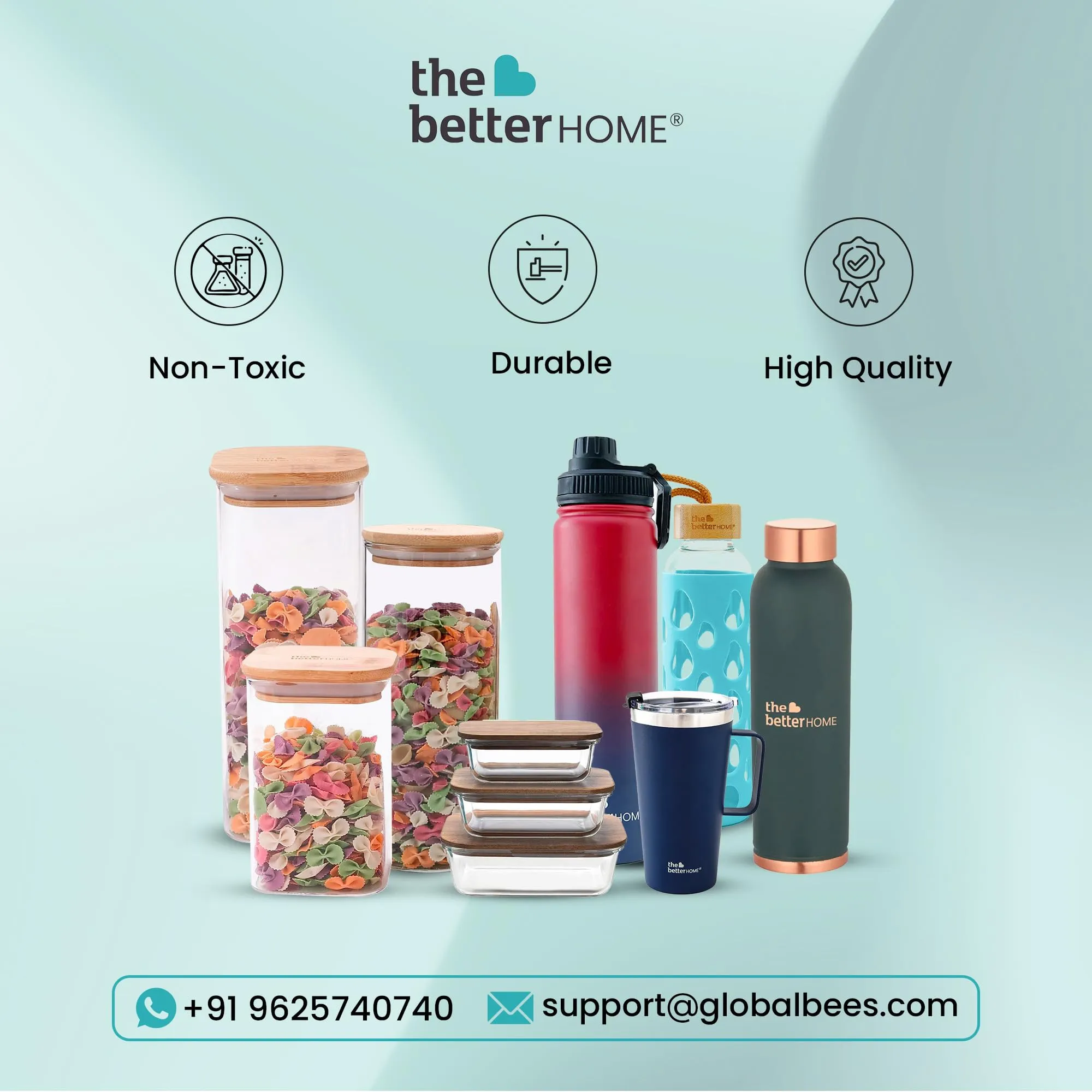 The Better Home 20L (46cm) Stainless Steel Automatic Dustbin With Lid | Dustbin For Bathroom | Dustbin For Kitchen | Trash Bin For Home & Office | Silver