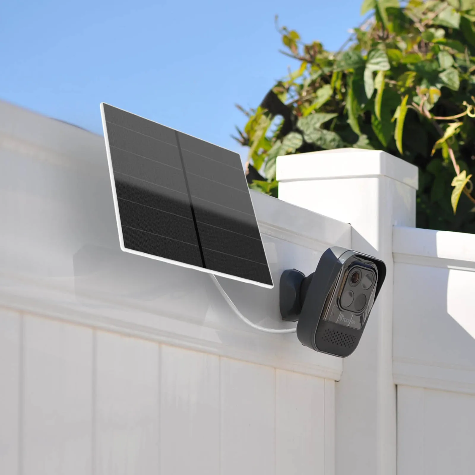 Toucan Outdoor Solar Panel Charger For Toucan Models TWSC01WU & TSCP05GR - Black/White