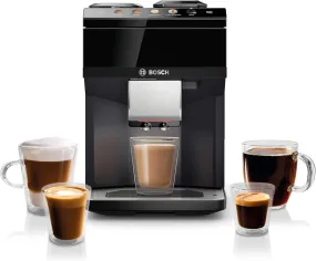 TPU40109 500 Series Fully Automatic Espresso Machine with Whole Bean Compartment and Ground Coffee Chute, TFT Display & Touch Control Panel