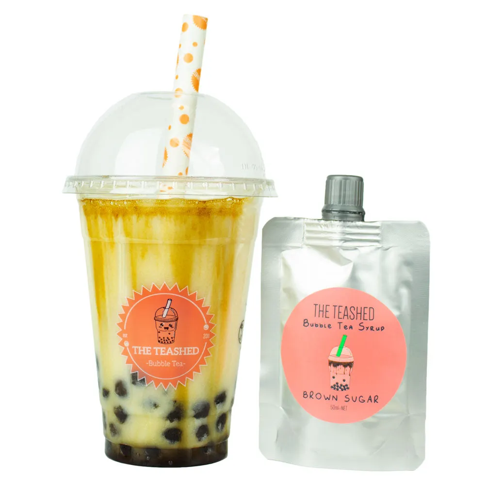 Traditional Milk Tea Bubble Tea Kit with Tapioca – 3 Servings