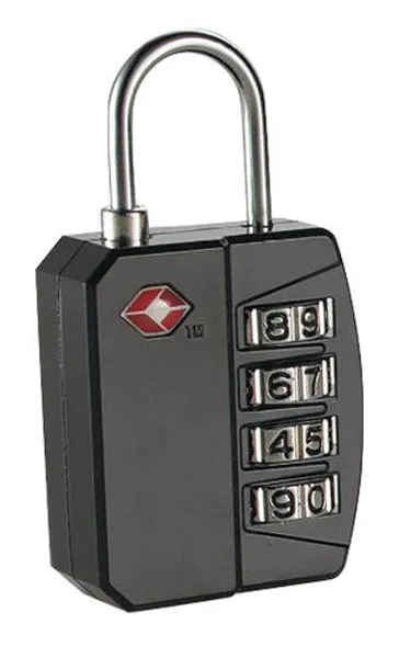 TRAVEL SMART - 4-Dial Combination Lock - 1 Lock