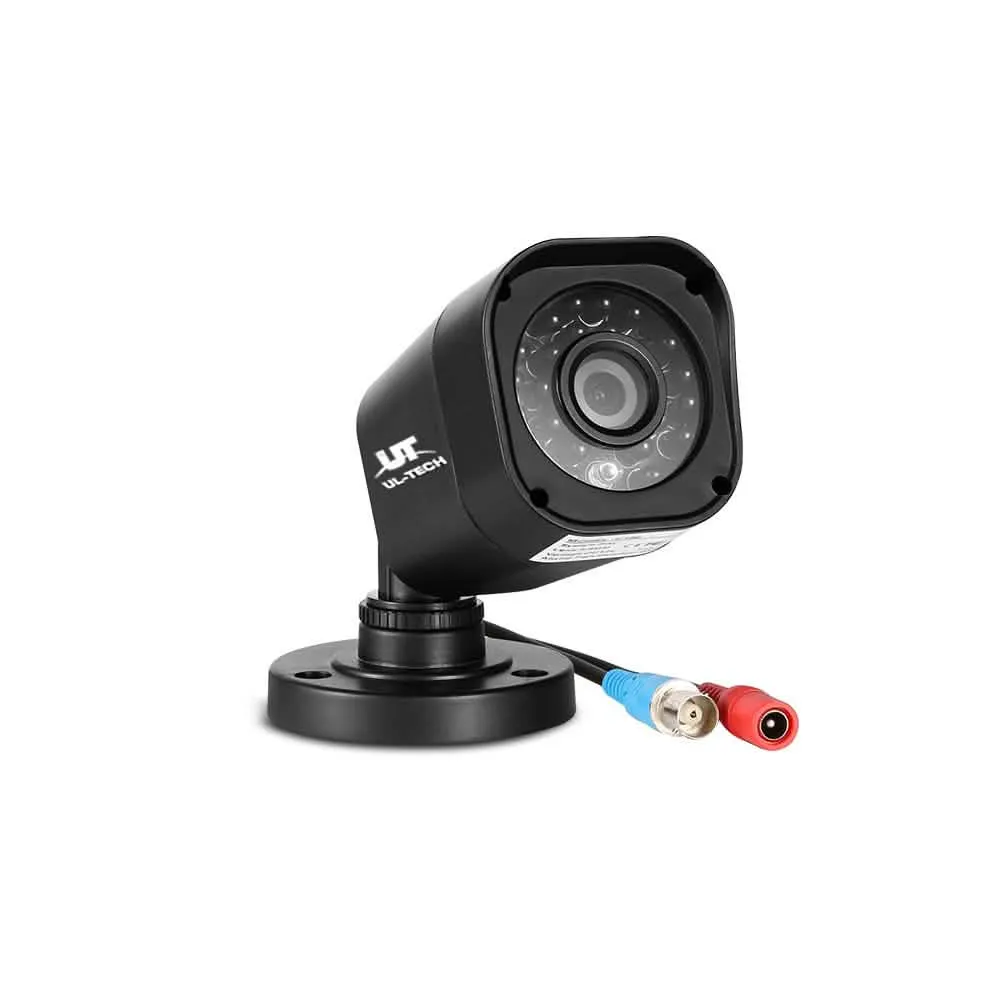 UL-Tech 1080P High-Definition 8-Channel Surveillance System with 2TB DVR and Four Cameras