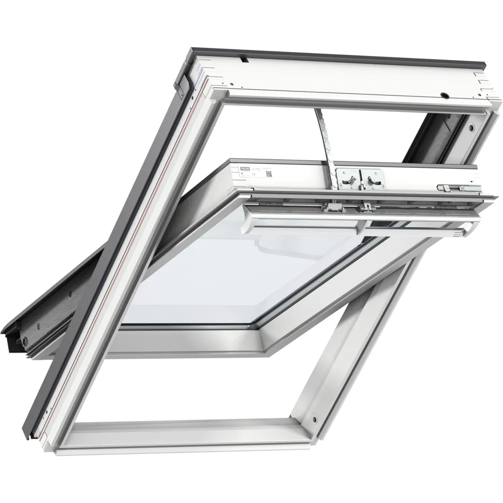 VELUX GGL CK04 207030 White Painted INTEGRA® SOLAR Window (55 x 98 cm)