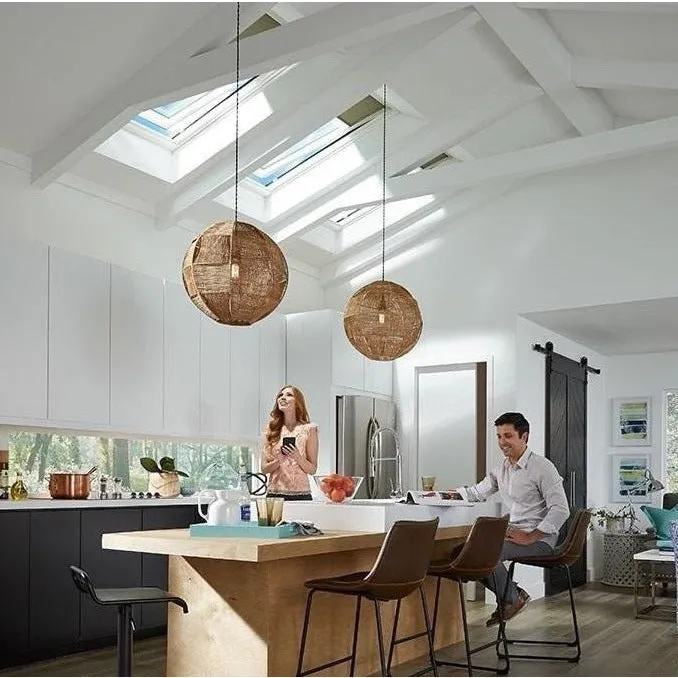 VELUX GGL MK06 306621U Triple Glazed Pine INTEGRA® Electric Window (78 x 118 cm)