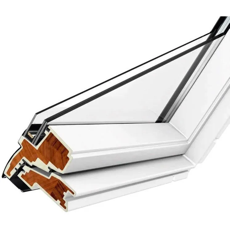 VELUX GGU FK04 006830 Triple Glazed Maintenance Free Polyurethane INTEGRA® SOLAR Window (66 x 98 cm)