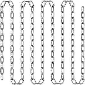 VEVOR Grade 30 Chain 3/16 Inch by 100Ft Length Grade 30 Proof