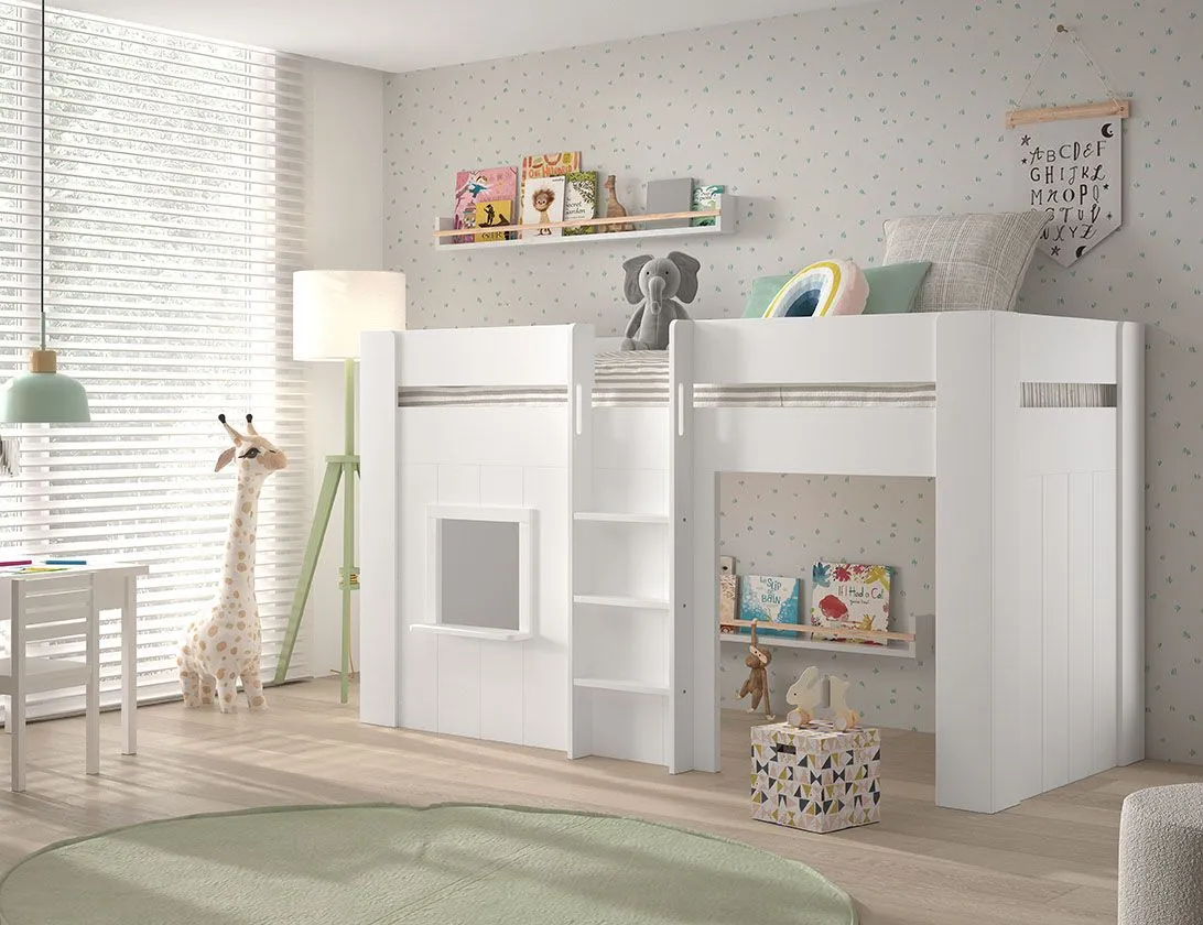 Vipack Reno Loft Bed 120cm (H)