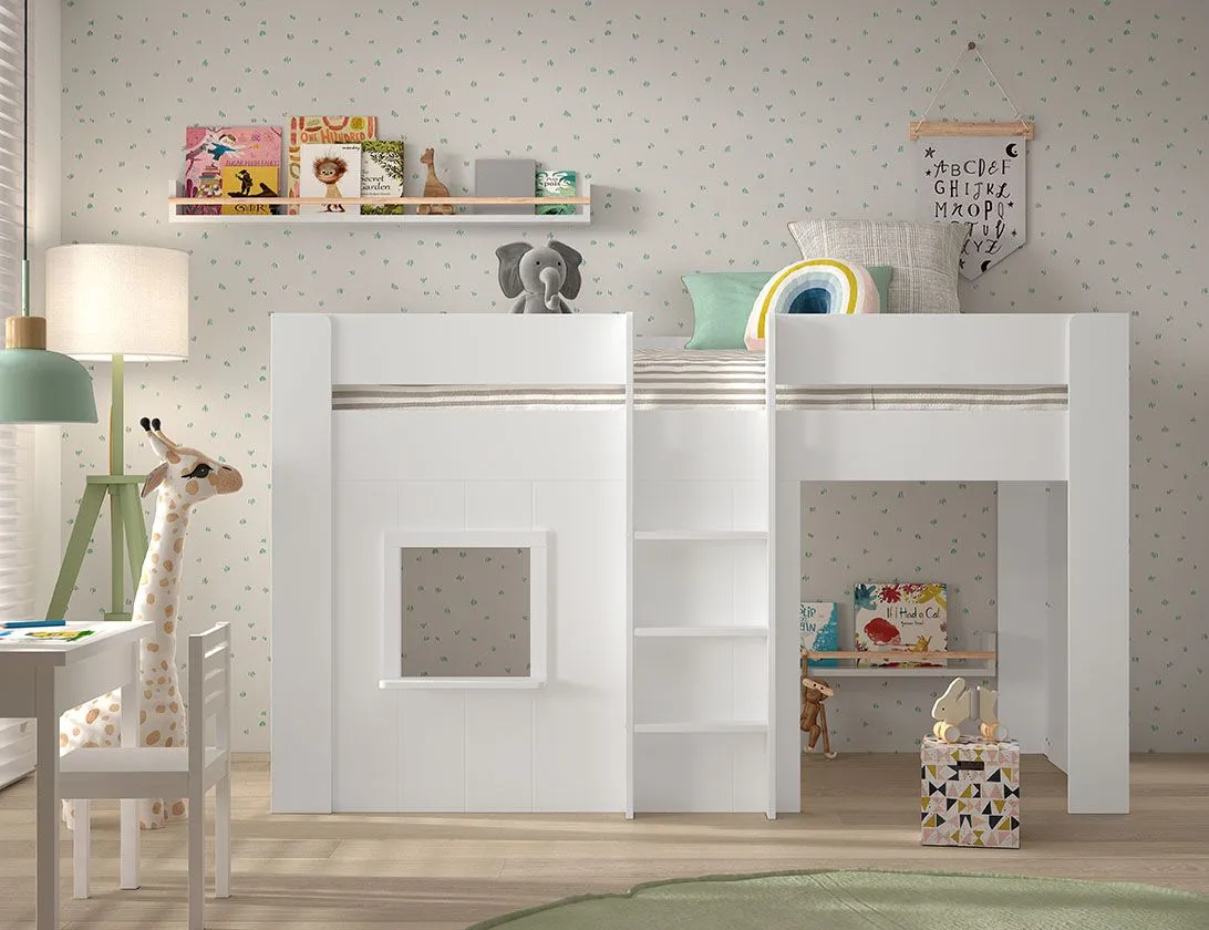 Vipack Reno Loft Bed 120cm (H)