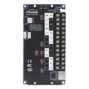 Visionis VIS-AXESS-1D-ETL-PCB (Version 2) – One Door Network Access Control PCB   Controller Board   TCP IP   Wiegand With Desktop Software   20,000/70,000 User Record