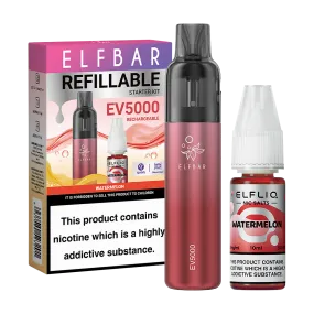 Watermelon Elfbar EV5000 Pod Kit