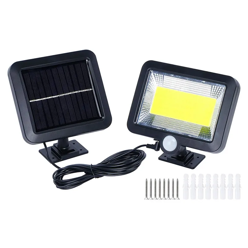 Waterproof LED Solar Floodlight  FA-BK-128-1