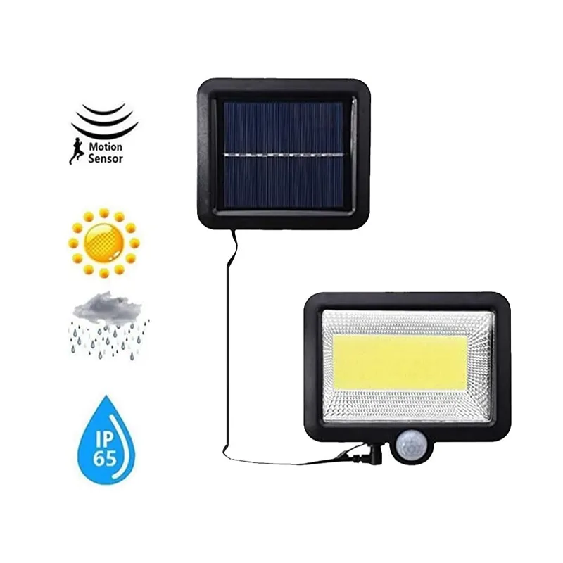 Waterproof LED Solar Floodlight  FA-BK-128-1