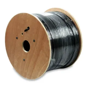 WAVENET 63224081S-BK-DB: Cat6 Direct Burial Ethernet Cable, Shielded 1000FT