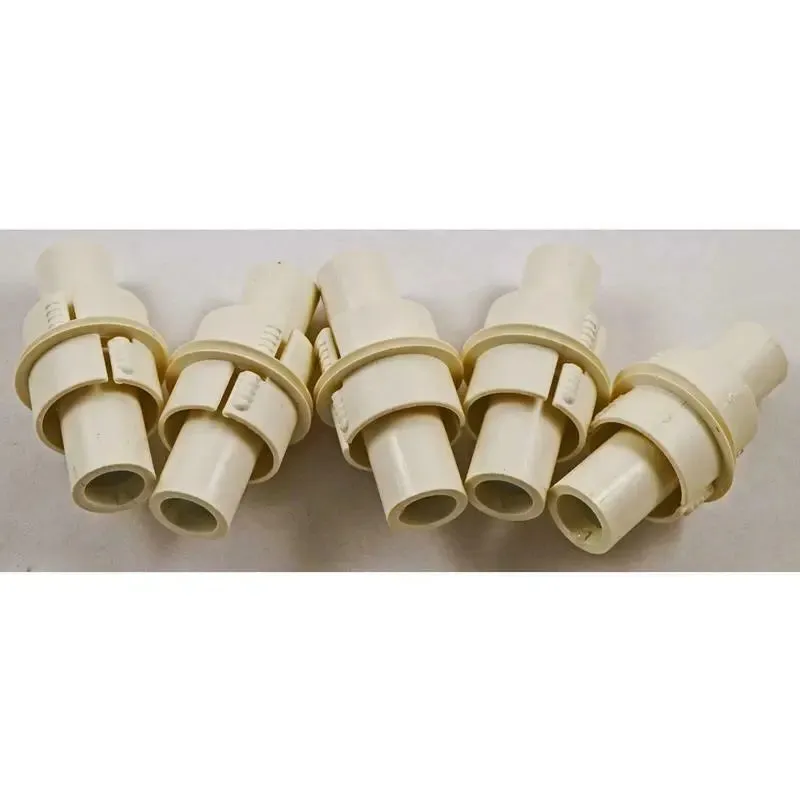 White Recessed 1" Alarm Contact Switch 1.5" Gap Home Security (10 Pack)