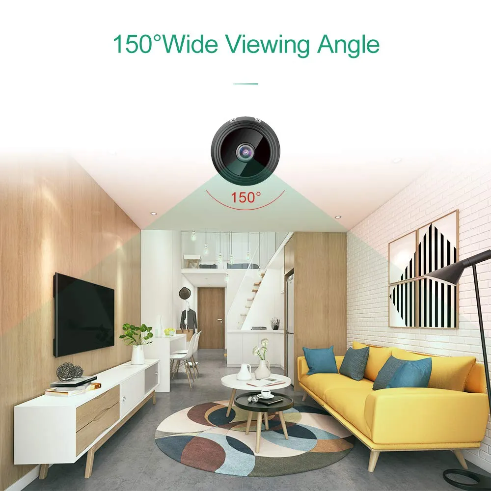 Wifi 1080P HD Night Vision Wireless Mini Camera