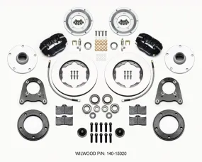 Wilwood Forged Dynalite-M Front Kit 10.75in 1950-1955 MG-TD/TF