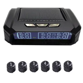 Wireless Tire Pressure Monitoring System TPMS for Commercial RV Family Tourism Trailer and Minivan