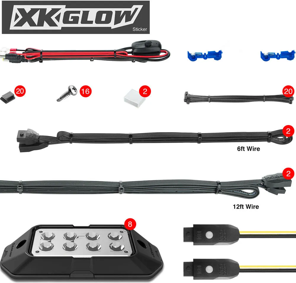 XK Rock Light Kits