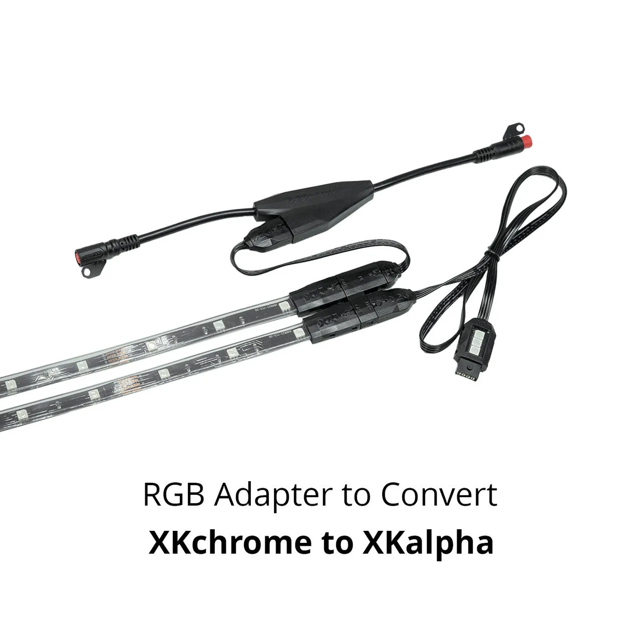 XKGlow Addressable LED Motorcycle Accent Light Kits [XKalpha App Controlled] Standard or Advance
