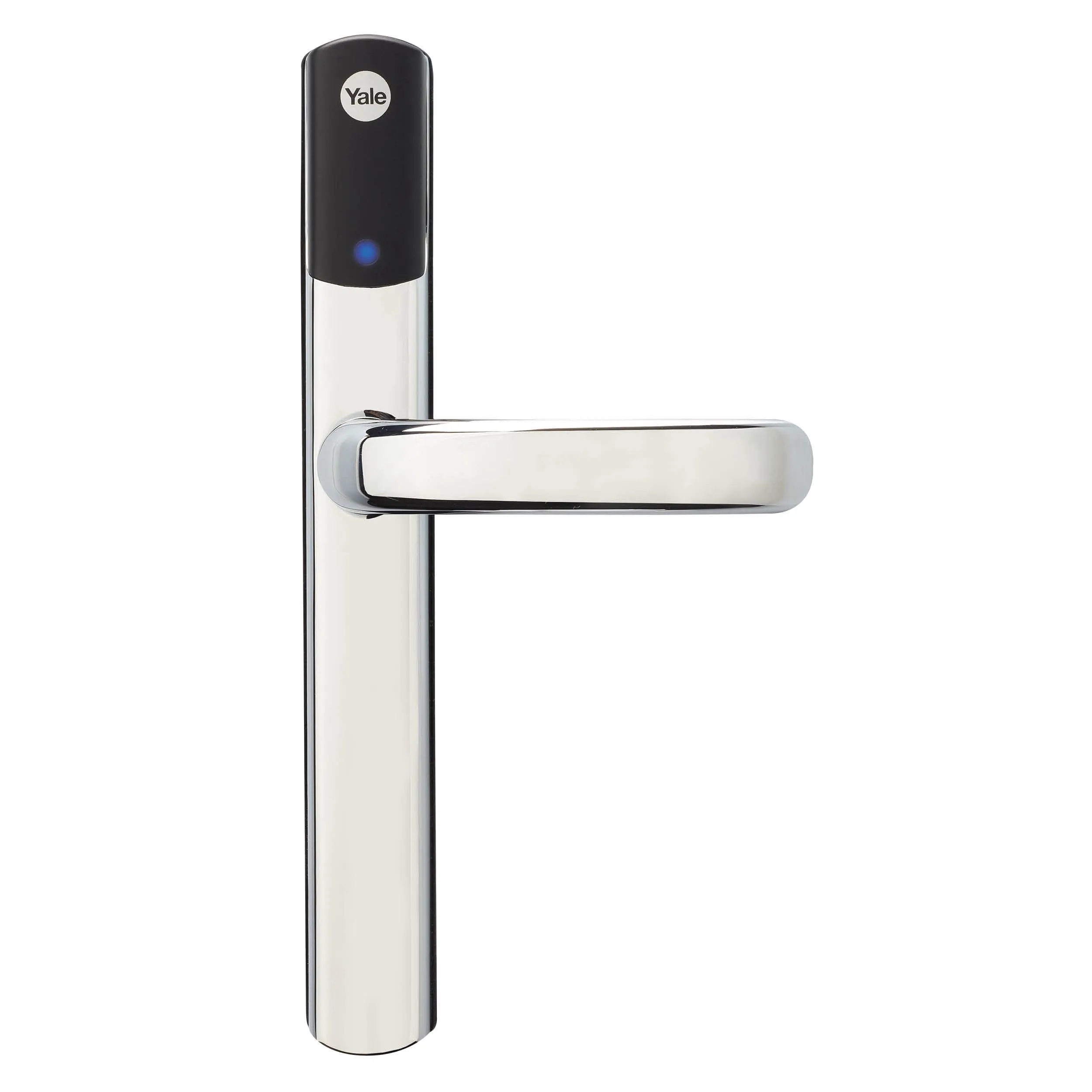 Yale SD-L1000-CH Conexis L1 Smart Lock PVCu and Composite Doors, British Standard Approved, iOS and Android Compatible, Polished Chrome